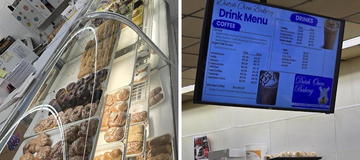 Dutch Oven Bakery & Coffee Shop Menu