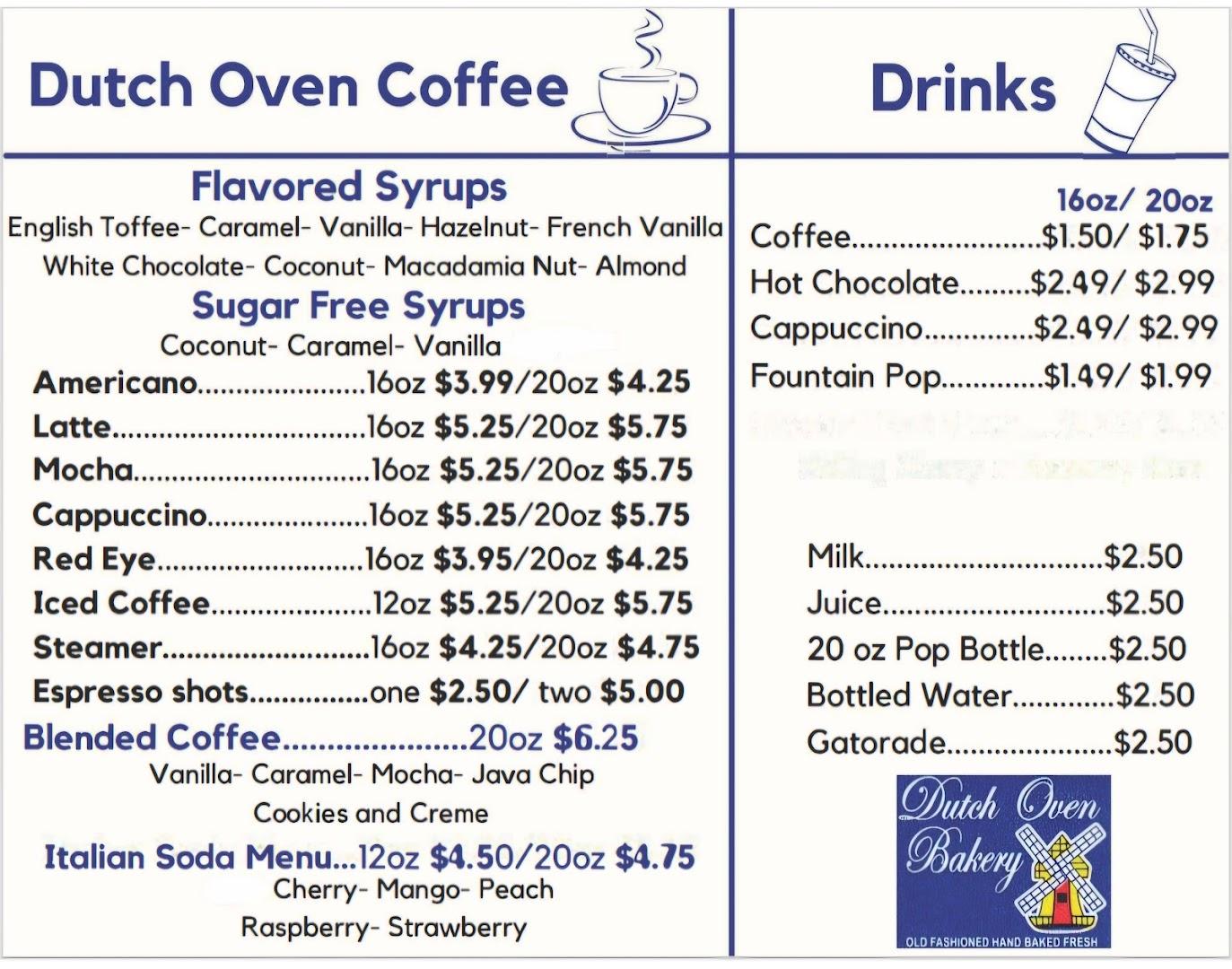 Dutch Oven Bakery & Coffee Shop